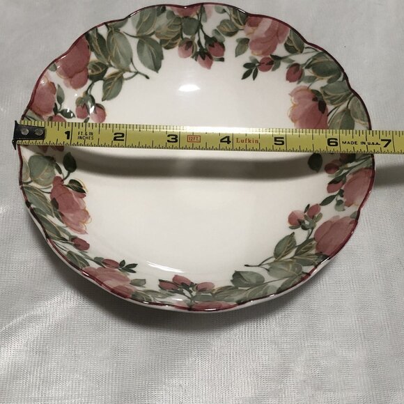 Vintage Set of 4 Nikko PRECIOUS Salad Plates 8” Japan Floral Scalloped - Picture 10 of 10